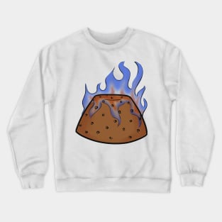 Time for some flamin pud Crewneck Sweatshirt